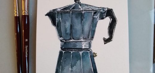 Acquerello mola caffè