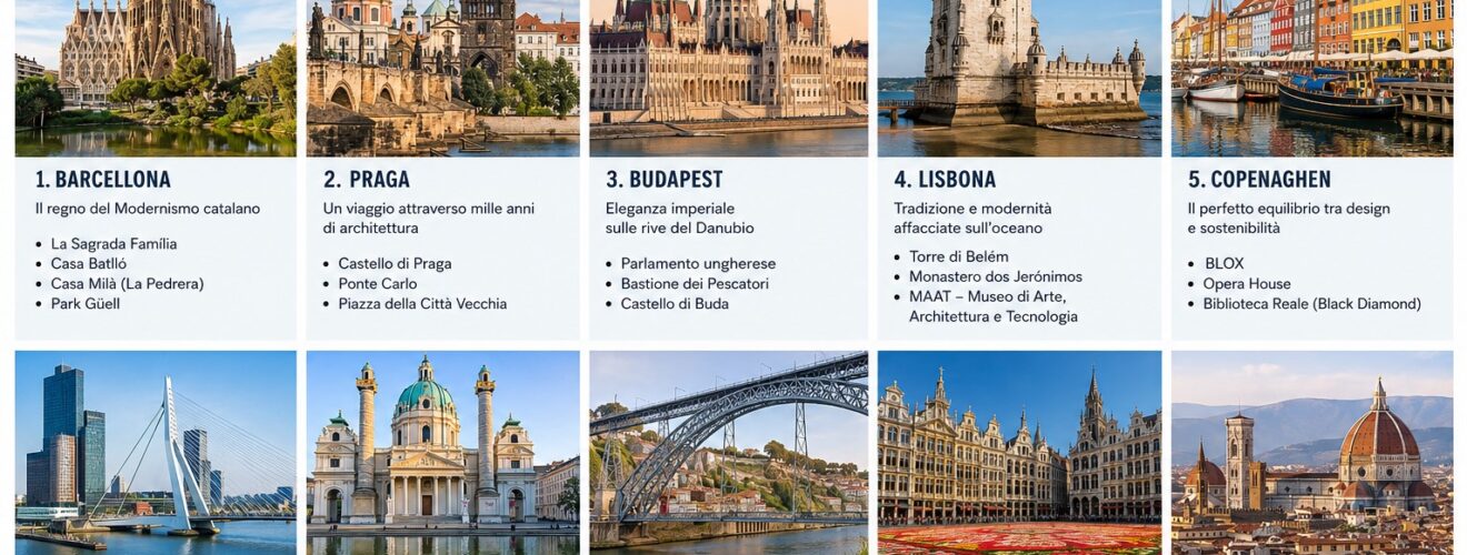 città europee architettura