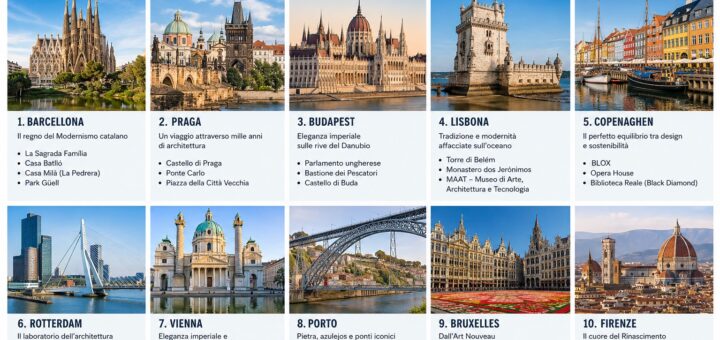 città europee architettura